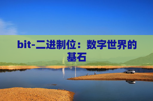 bit-二进制位：数字世界的基石